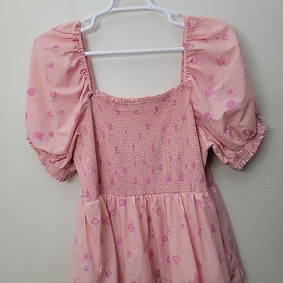 LoveShackFancy X Target Simone Pink Tiered Ruffle Maxi Dress - Picture 9 of 15